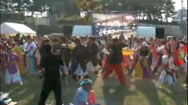 よさこい 総踊り かみどん